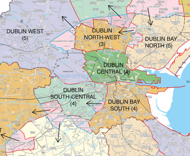 Cover image for Constituency Boundaries and Representation in Ireland